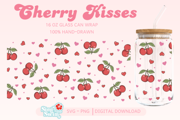 Cherry Kisses Libbey Tumbler Design Review