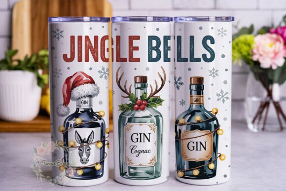 Christmas Gin Bottle Tumbler Wrap Review