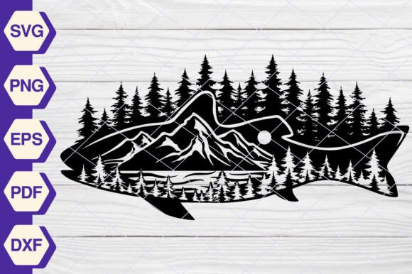 Fish and Trees SVG, Trout SVG EP410 Review