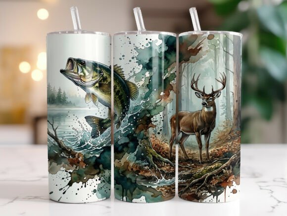 Fishing Hunting Tumbler Wrap Sublimation Review