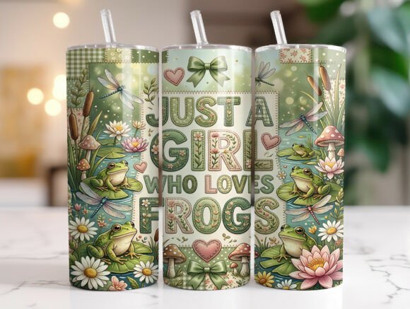Frog Lover Patchwork 20oz Tumbler Wrap Review