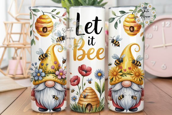 Let It Bee Honey Gnome 20oz Tumbler Wrap Review