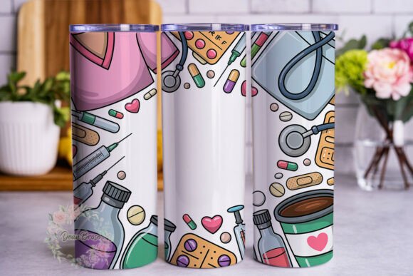 Nurse Life Medical 20oz Tumbler Wrap Review