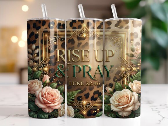 Rise Up and Pray Christian Tumbler Wrap Review